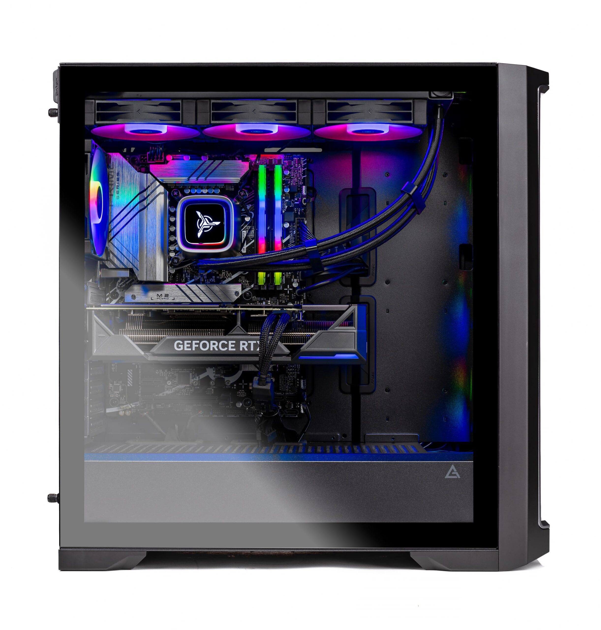 Skytech Gaming - LEGACY4 Gaming PC - INTEL Ultra 9 U9 285K - 64GB Memory - NVIDIA GeForce RTX 5090 - 4TB NVMe SSD - Black