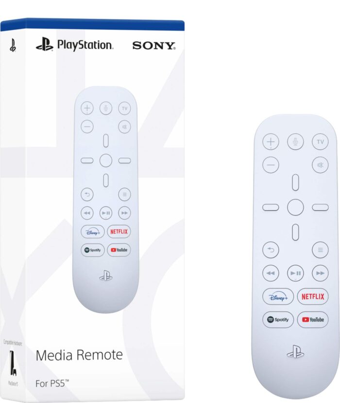 Sony - PlayStation 5 - Media Remote - White