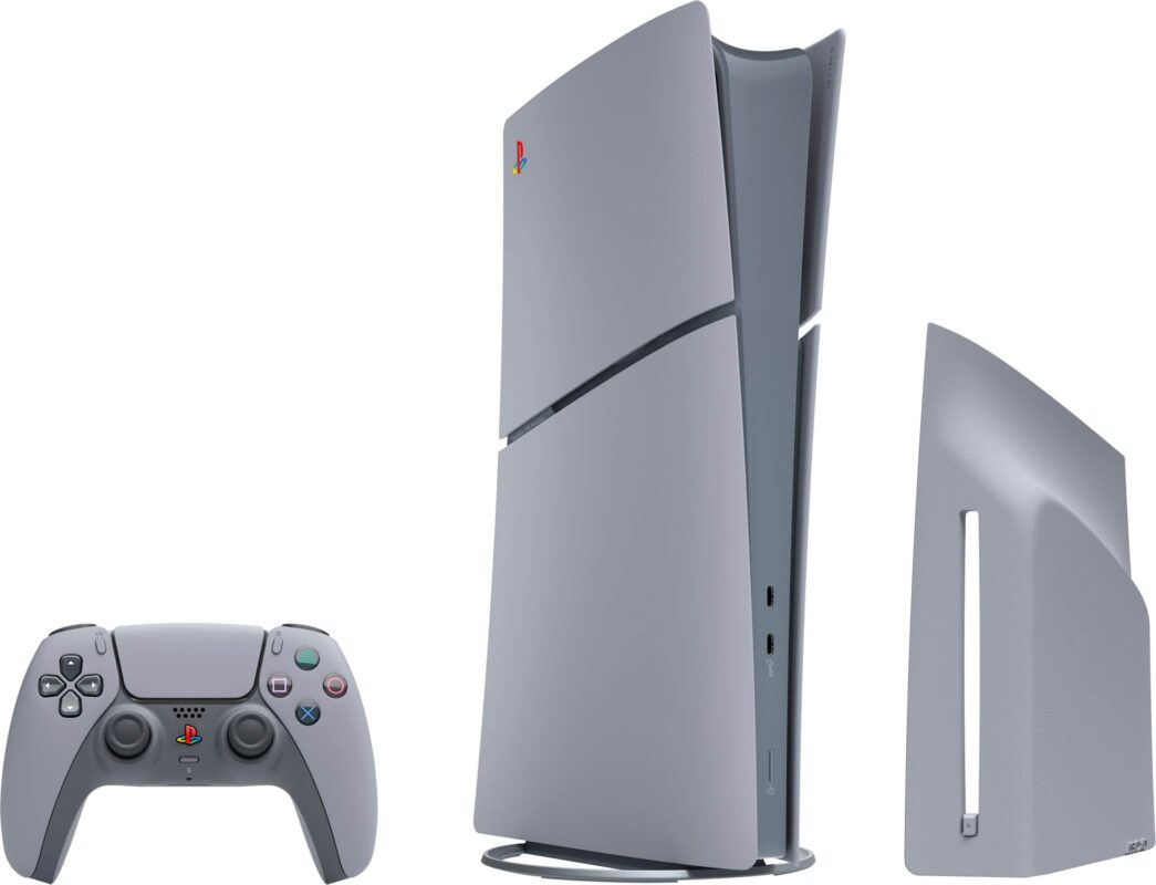 Sony - PlayStation 5 Slim Console Digital Edition – 30th Anniversary Limited Edition Bundle - Gray