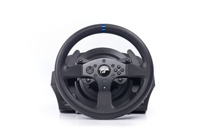 Thrustmaster - T300RS GT Racing Wheel and 3 Pedals for PlayStation 4, PlayStation 5, PC - Black