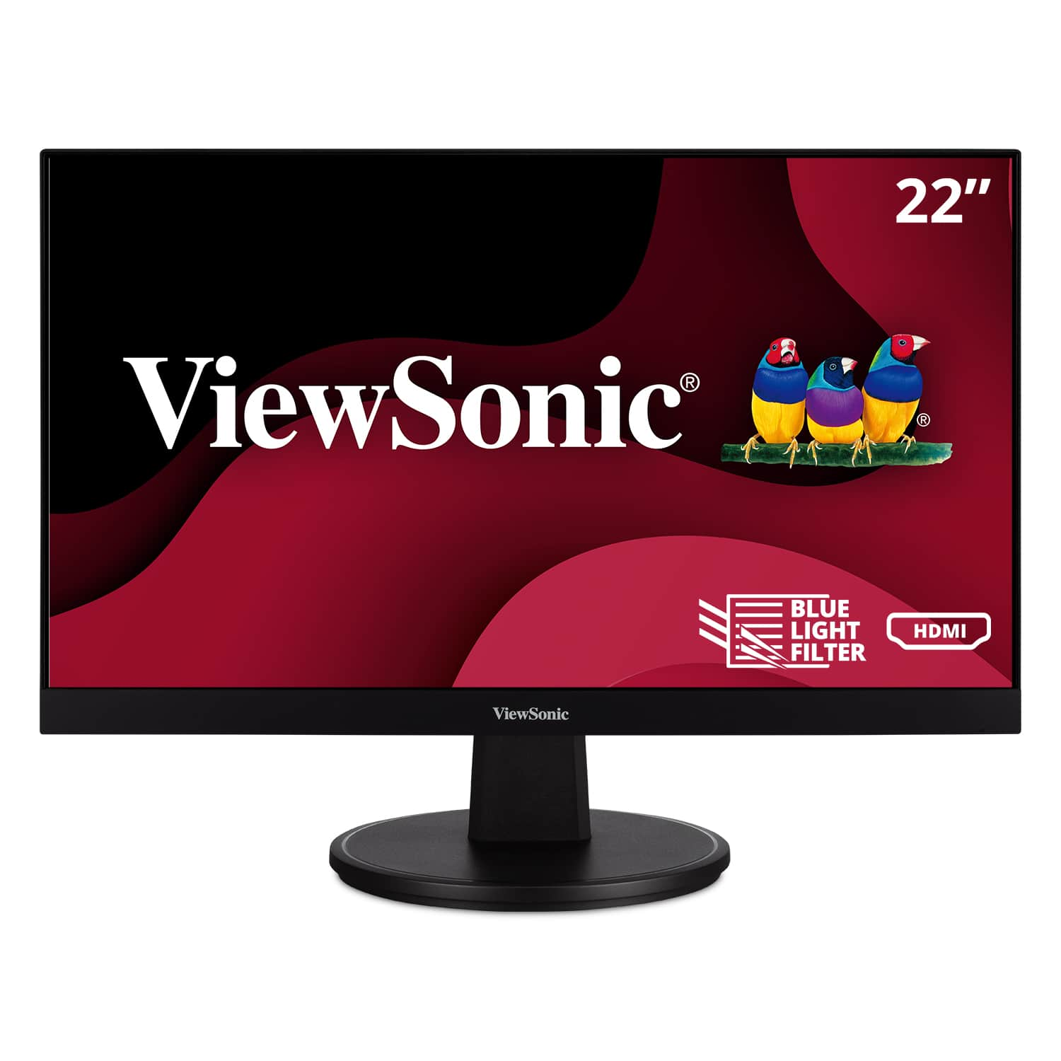 ViewSonic - VA2247-MH 22" LCD FHD Adaptive Sync Monitor (HDMI, VGA) - Black