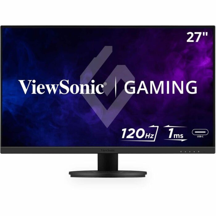 ViewSonic - VX2716A 27'' IPS LCD FHD 120HZ Gaming Monitor (USB-C, HDMI1.4, DP) - Black