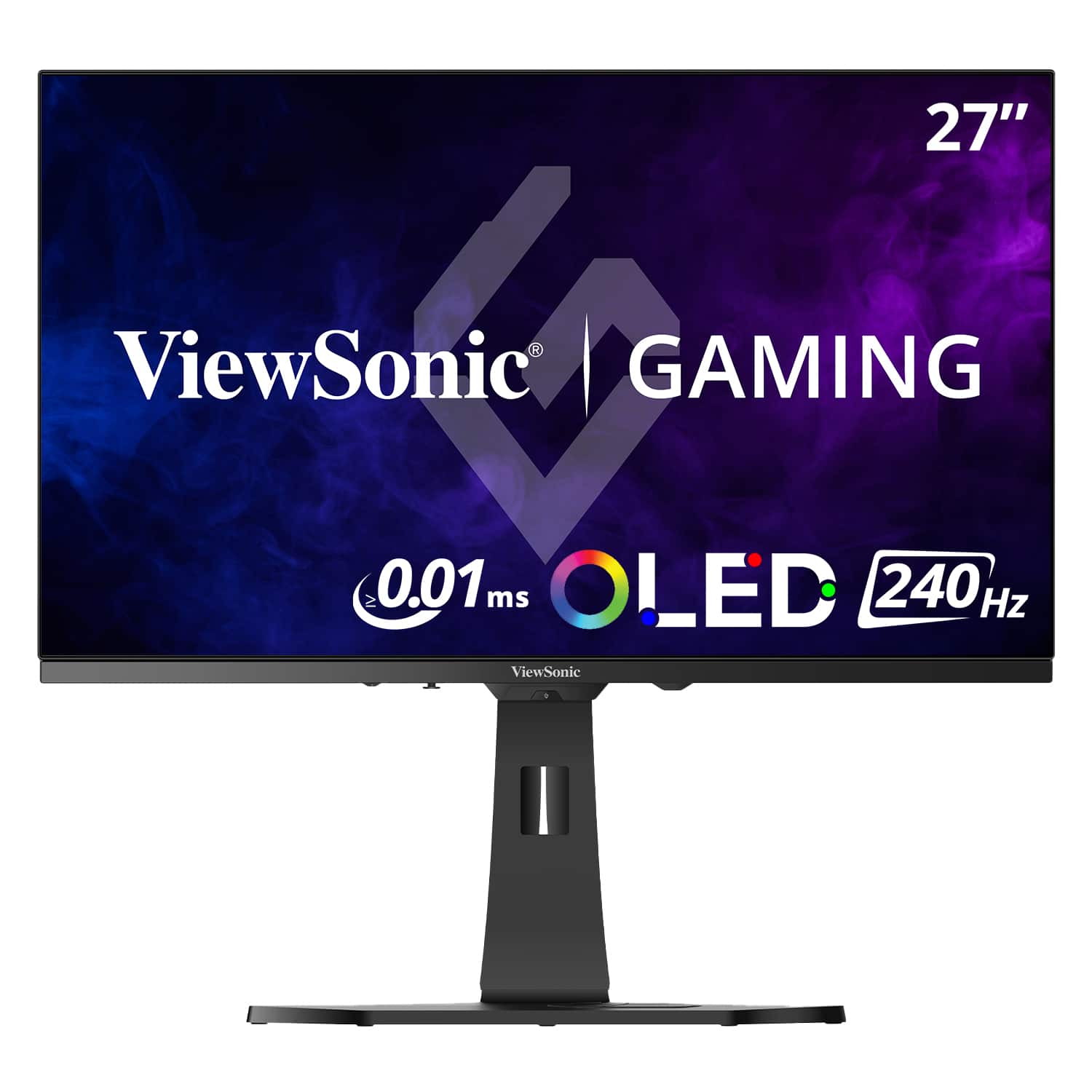 ViewSonic - XG272-2K-OLED 27" OLED QHD 240Hz 0.02ms FreeSync Premium, G-Sync Compatibility Gaming Monitor (HDMI, DP, USB-C) - White