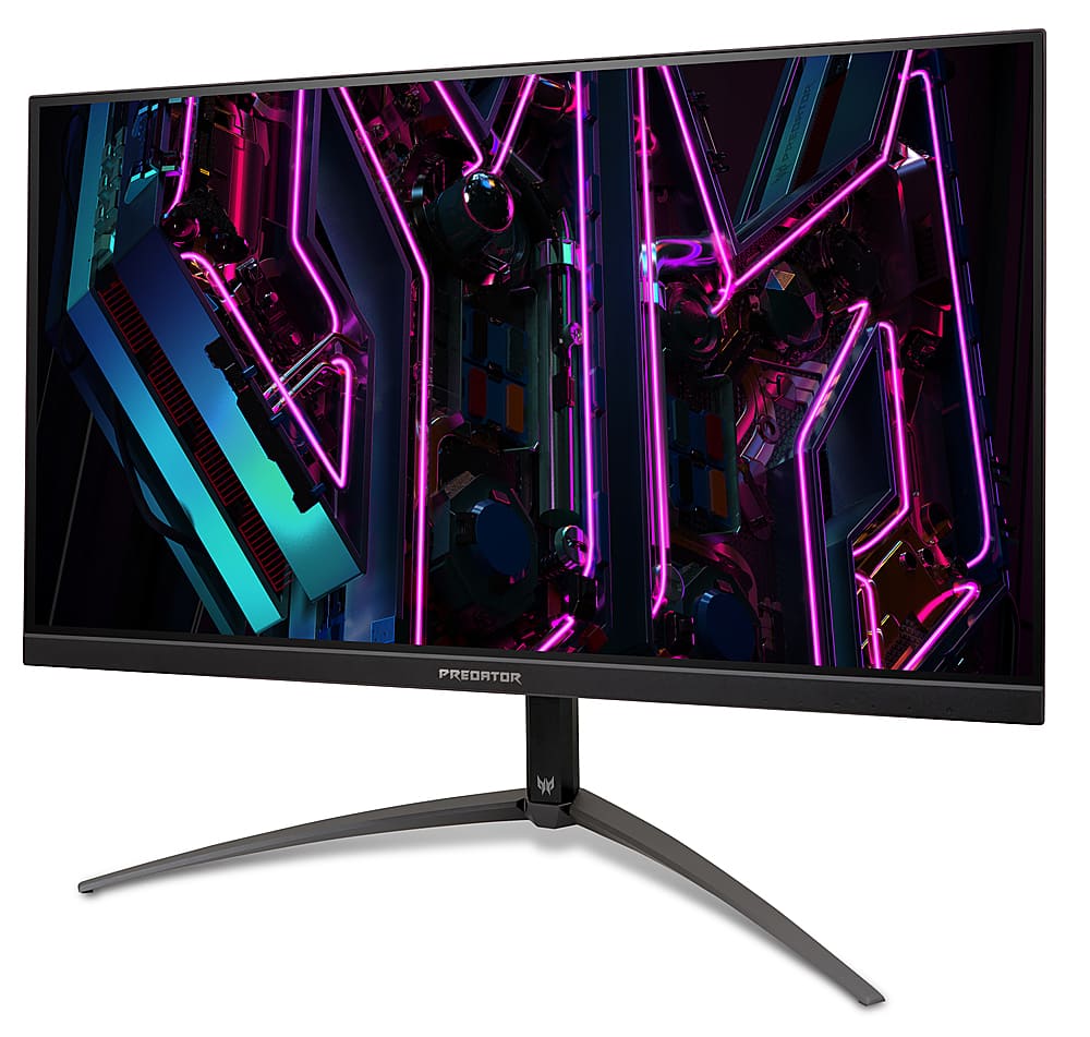 Acer - Predator Gaming 31.5" UDH IPS 160Hz 0.5ms FreeSync Premium Monitor (Display Port, HDMI) - Black