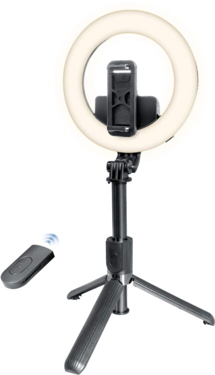 Bower - Ring Light Multipod - Black