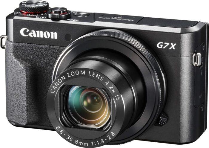 Canon - PowerShot G7 X Mark II 20.1-Megapixel Digital Video Camera - Black