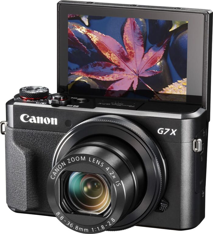 Canon - PowerShot G7 X Mark II 20.1-Megapixel Digital Video Camera - Black