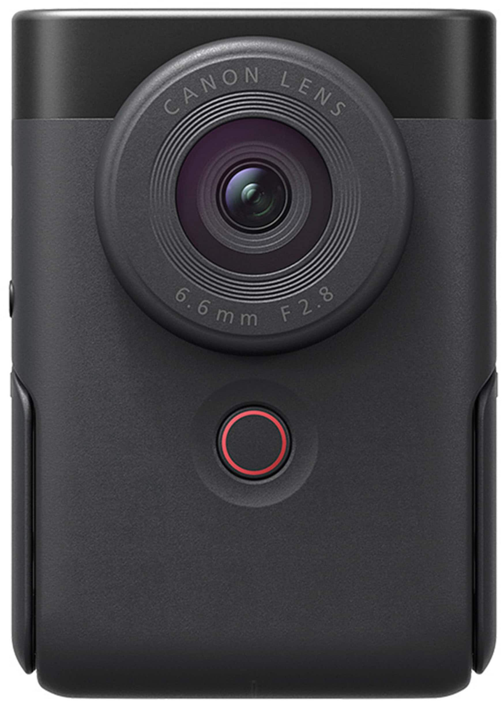 Canon - PowerShot V10 4K Video 20.9-Megapixel Digital Camera for Vloggers and Content Creators - Black