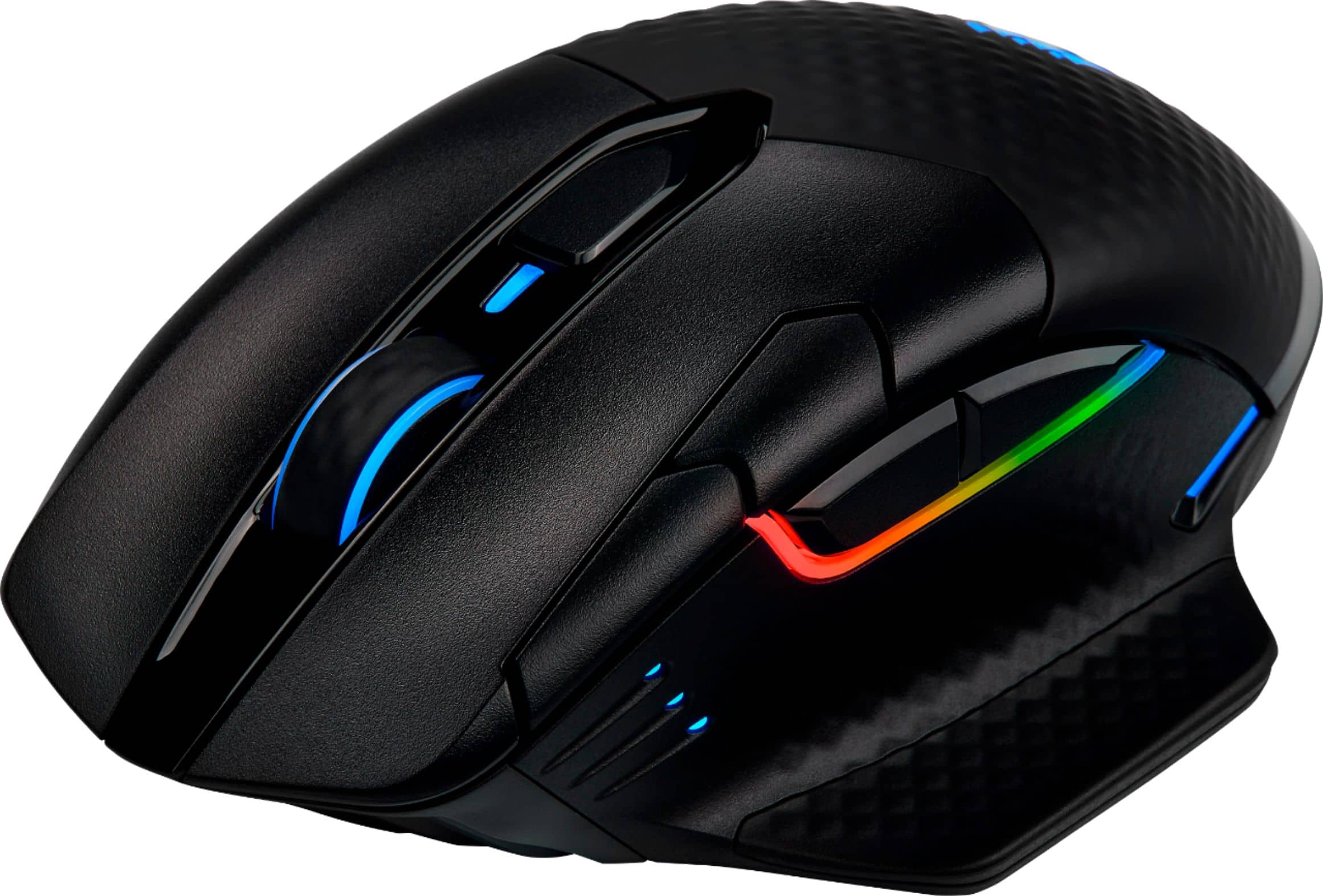 CORSAIR - DARK CORE RGB PRO SE Wireless Optical Gaming Mouse with Qi Wireless Charging - Wireless - Black