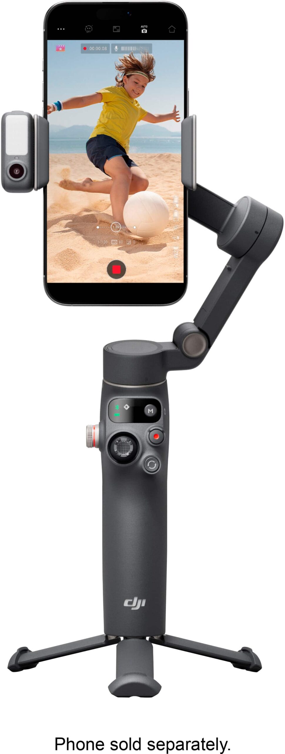 DJI - Osmo Mobile 7P Smartphone 3-Axis Gimbal Stabilizer - Gray