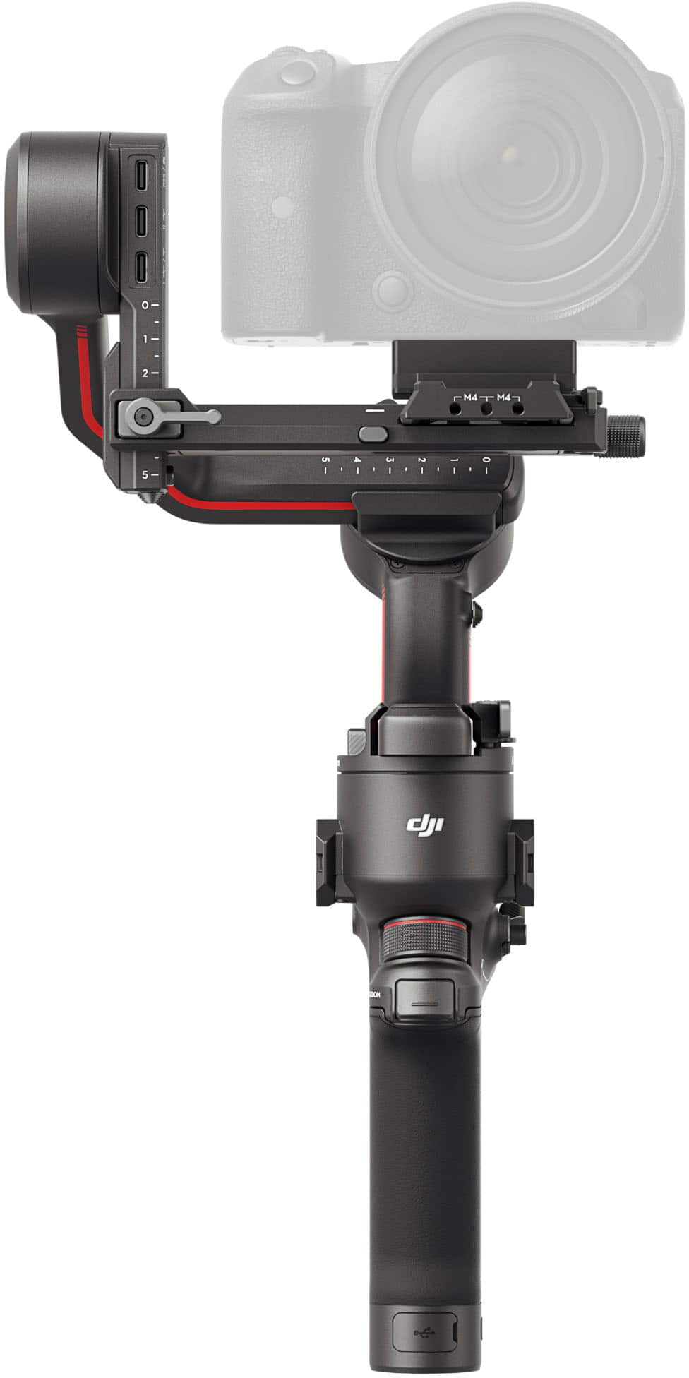 DJI - RS 3 3-Axis Gimbal Stabilizer - Black