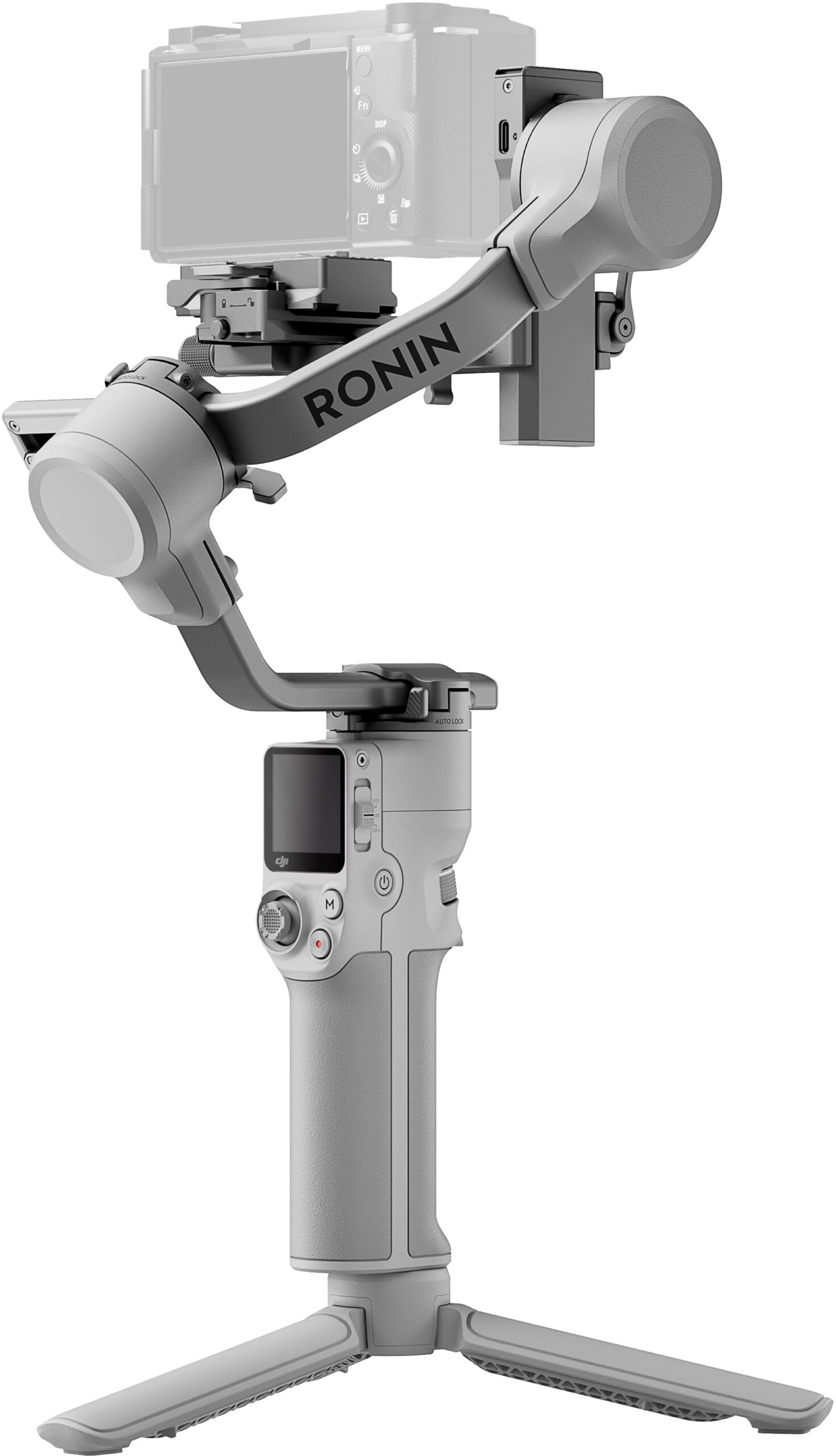 DJI - RS 4 Mini 3-Axis Gimbal Stabilizer - Gray