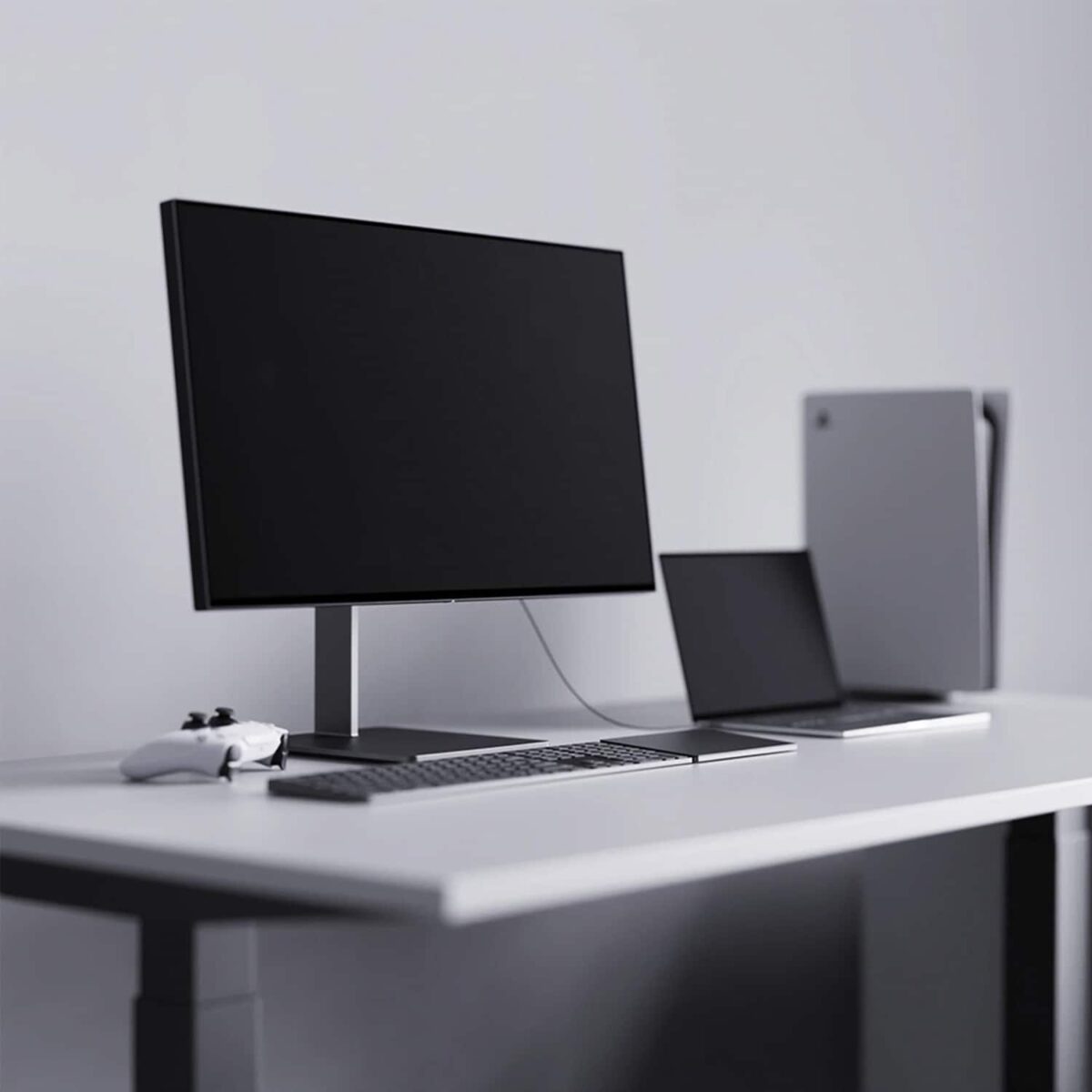 Dough - Spectrum One 27-In. 4K HDR 144-Hz Monitor with USB-C Dock - Gorilla Glass