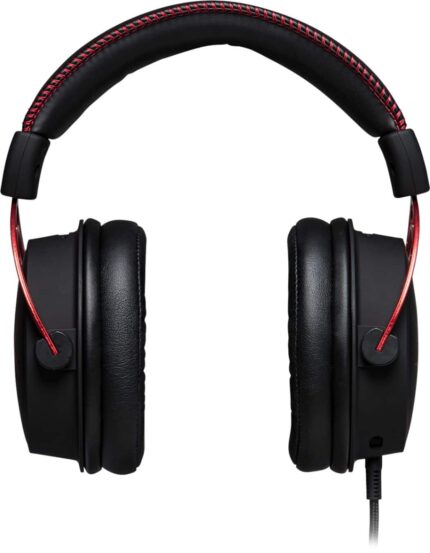 HyperX - Cloud Alpha Wired Gaming Headset for PC, Xbox X|S, Xbox One, PS5, PS4, Nintendo Switch, and Mobile - Black/Red