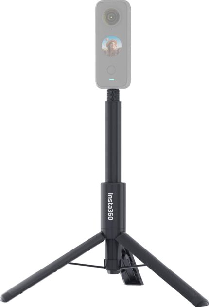 Insta360 - 41.3" 2-in-1 Invisible Selfie Stick and Tripod - Black