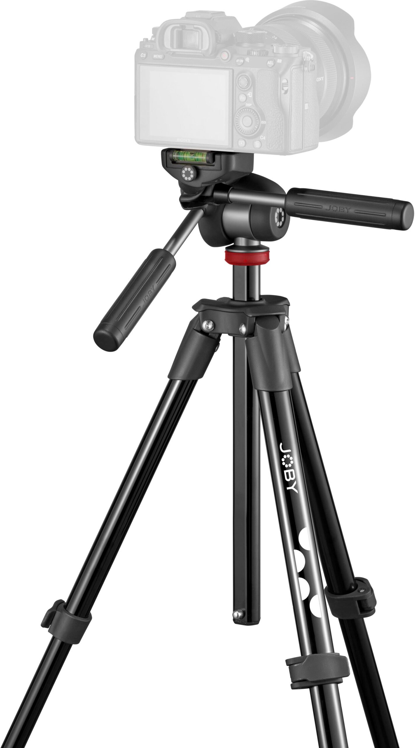 JOBY - Compact Advanced Smart 65" Tripod Kit - Black