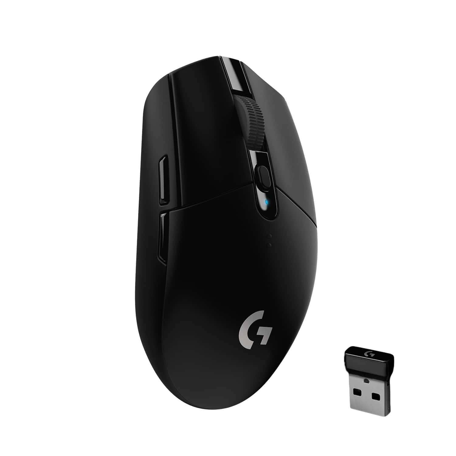 Logitech - G305 LIGHTSPEED Wireless Optical 6 Programmable Button Gaming Mouse with 12,000 DPI HERO Sensor - Wireless - Black