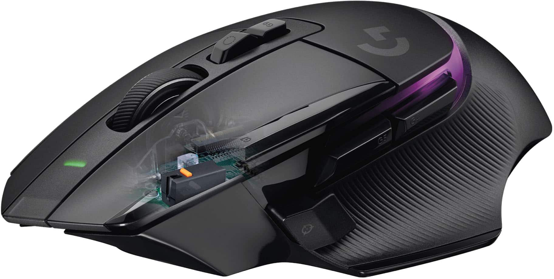 Logitech - G502 X PLUS LIGHTSPEED Wireless Optical Gaming Mouse with HERO 25K Sensor - Wireless - Black