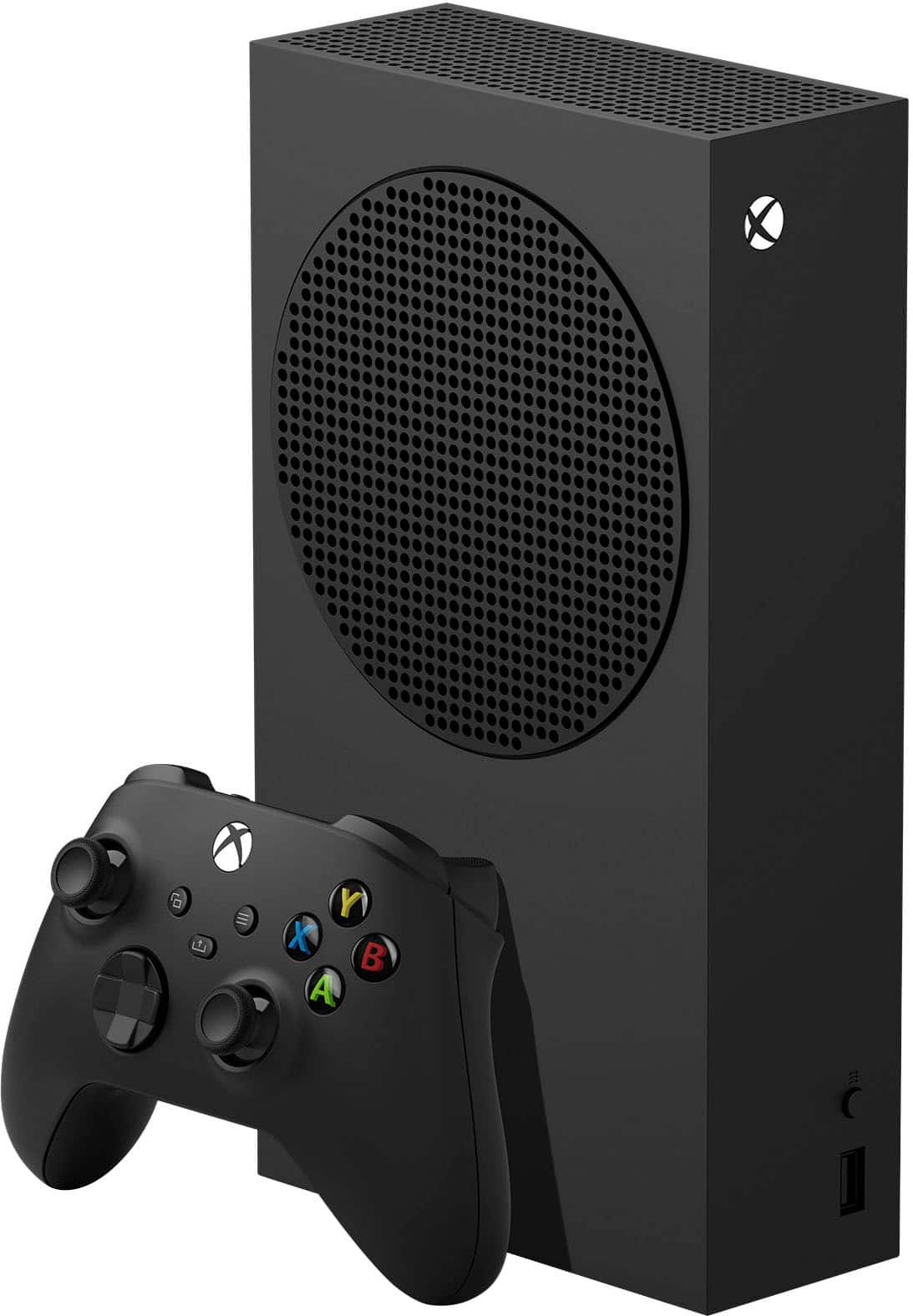 Microsoft - Geek Squad Certified Refurbished Xbox Series S 1TB All-Digital Console (Disc-Free Gaming) - Carbon Black