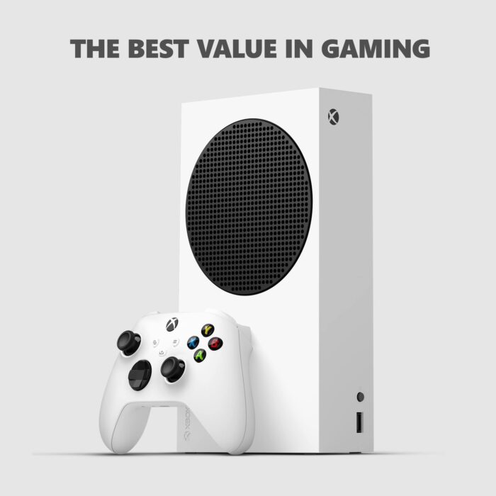 Microsoft - Xbox Series S 512GB All-Digital Console (Disc-Free Gaming) - White