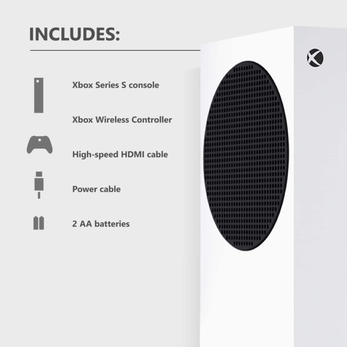 Microsoft - Xbox Series S 512GB All-Digital Console (Disc-Free Gaming) - White