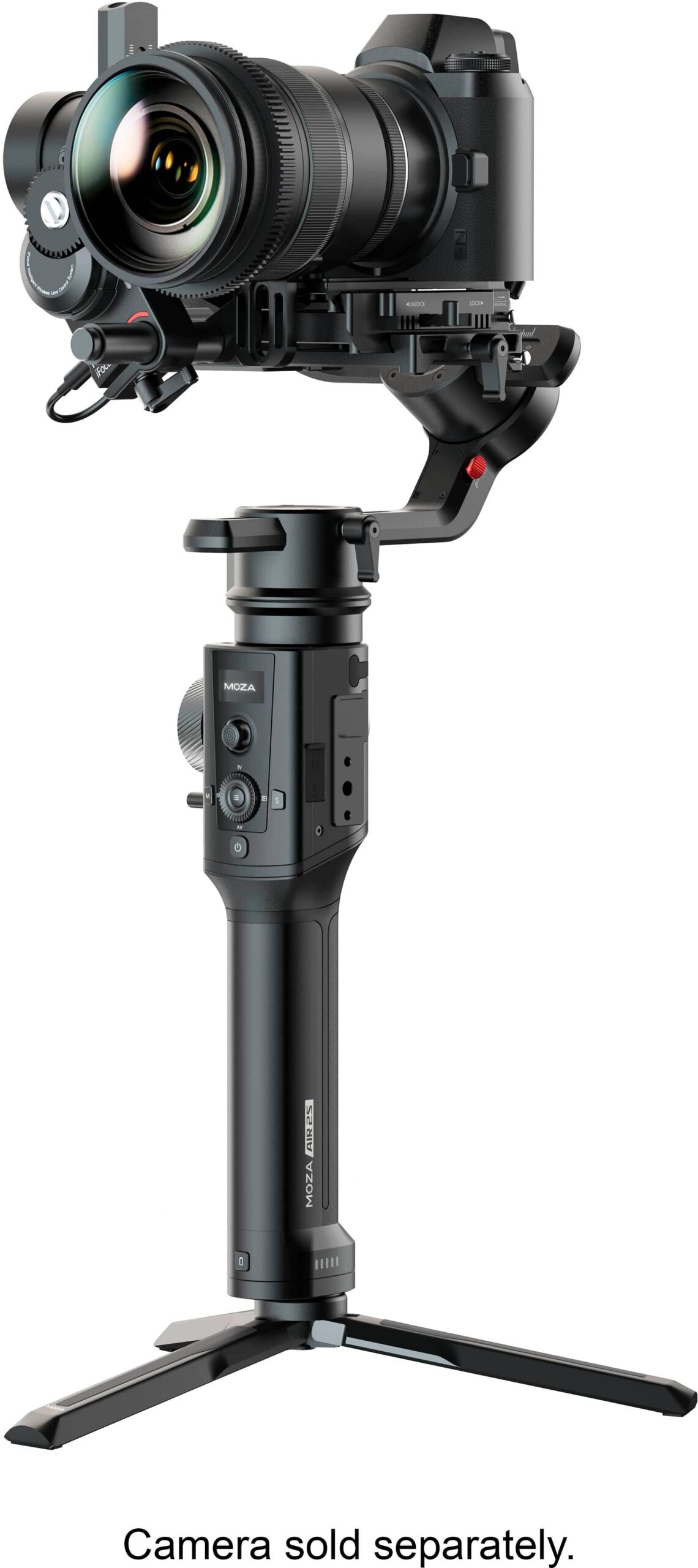 Moza - Air 2S Professional Kit Gimbal Stabilizer with iFocus-M for DSLRs Mirrorless Cinema Cameras