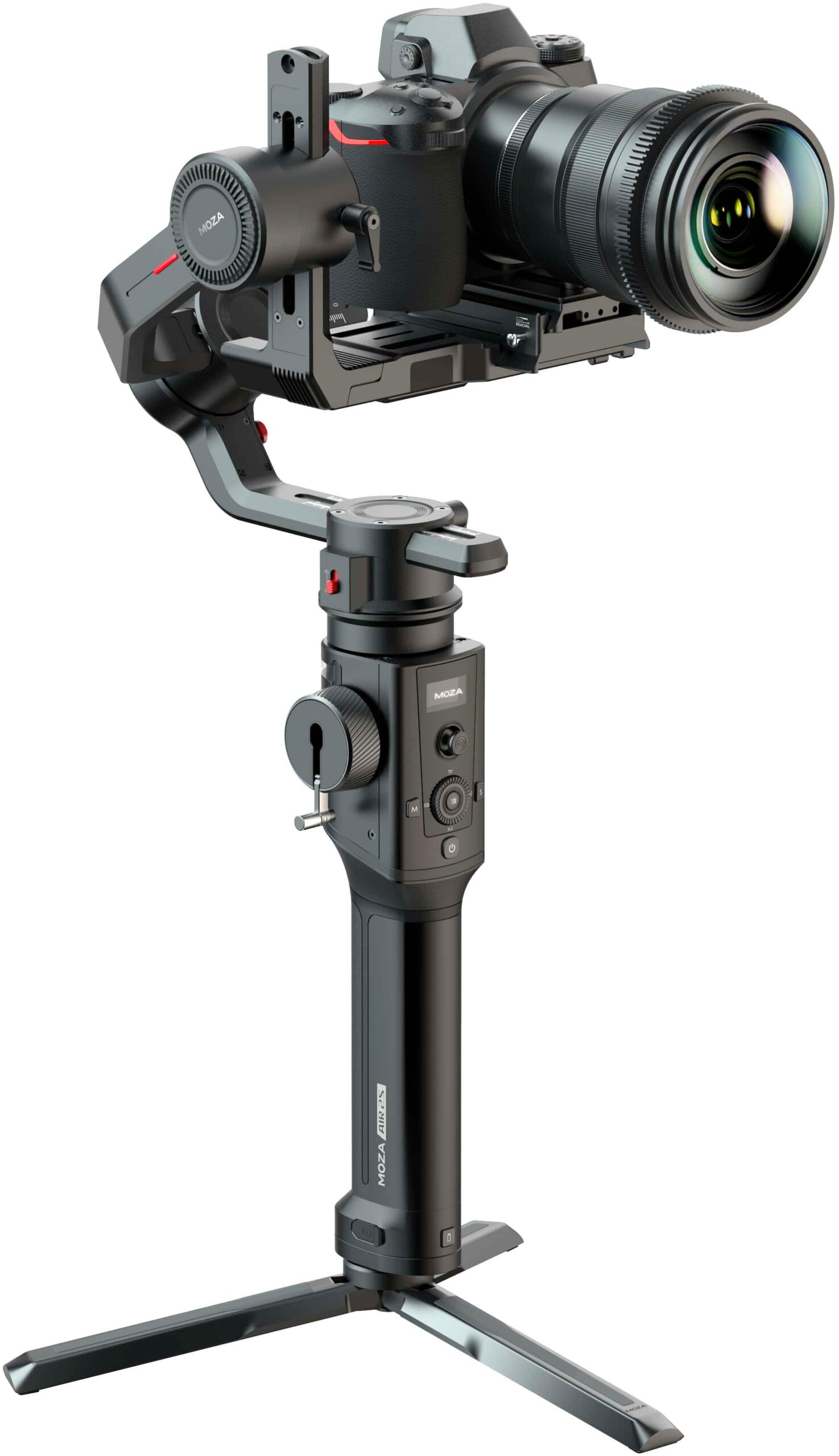 Moza - Air 2S Professional Kit Gimbal Stabilizer with iFocus-M for DSLRs Mirrorless Cinema Cameras