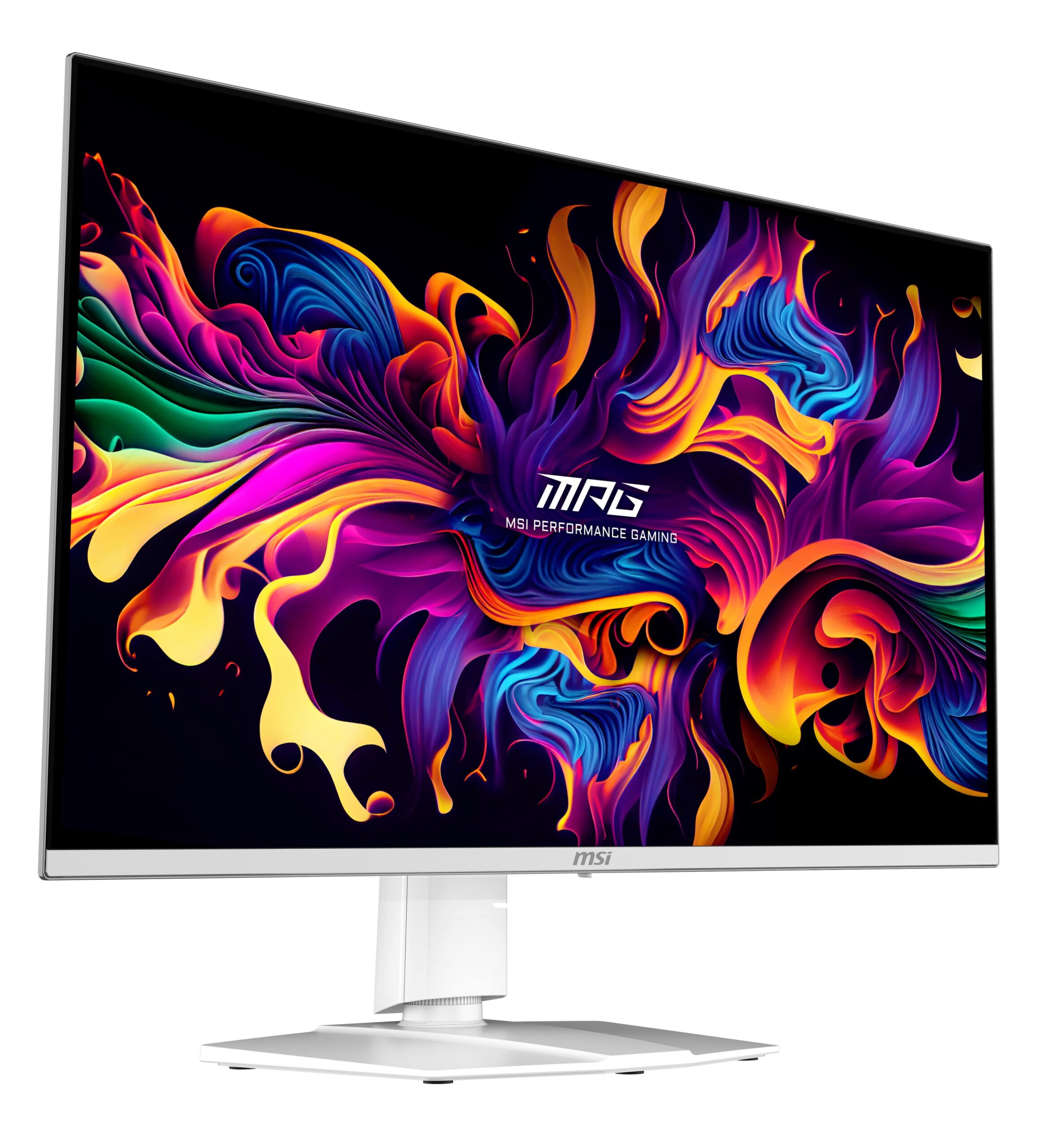 MSI - MPG 321URXW QD-OLED 32" Quantum Dot OLED UHD 240Hz 0.03ms Gaming Monitor with HDR400 (DisplayPort, HDMI, USB) - Metallic White