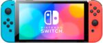 Nintendo - Geek Squad Certified Refurbished Switch – OLED Model w/ Neon Red & Neon Blue Joy-Con - Multi