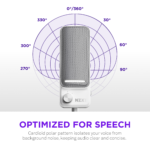 NZXT - Capsule Elite Premium Wired Cardioid Condenser Microphone with Multi-Position Design