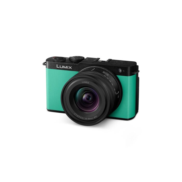 Panasonic - LUMIX S9 Full Frame Mirrorless Camera with 18-40mm F4.5-6.3 Lens - Mint Green