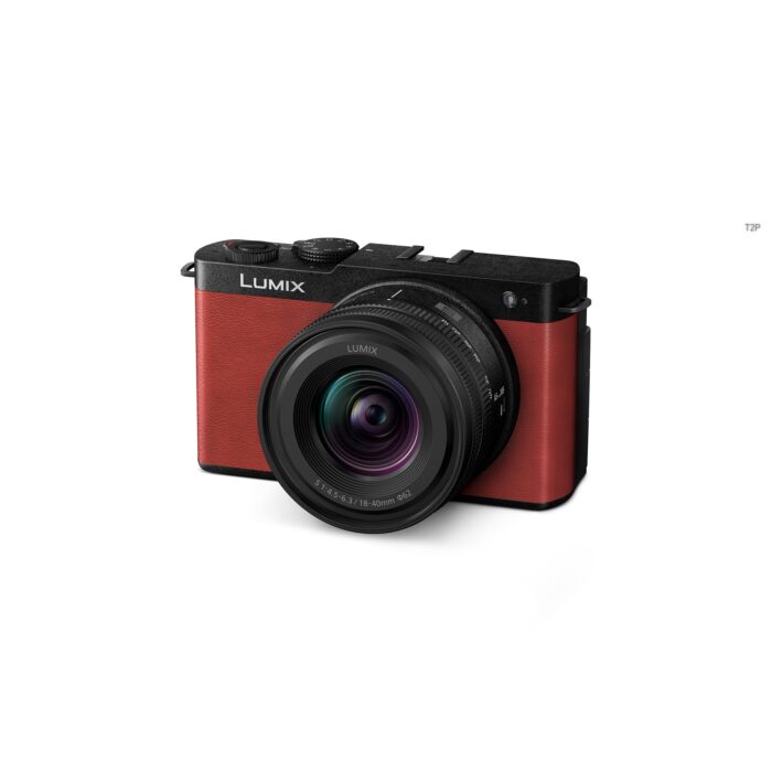 Panasonic - LUMIX S9 Full Frame Mirrorless Camera with 18-40mm F4.5-6.3 Lens - Crimson