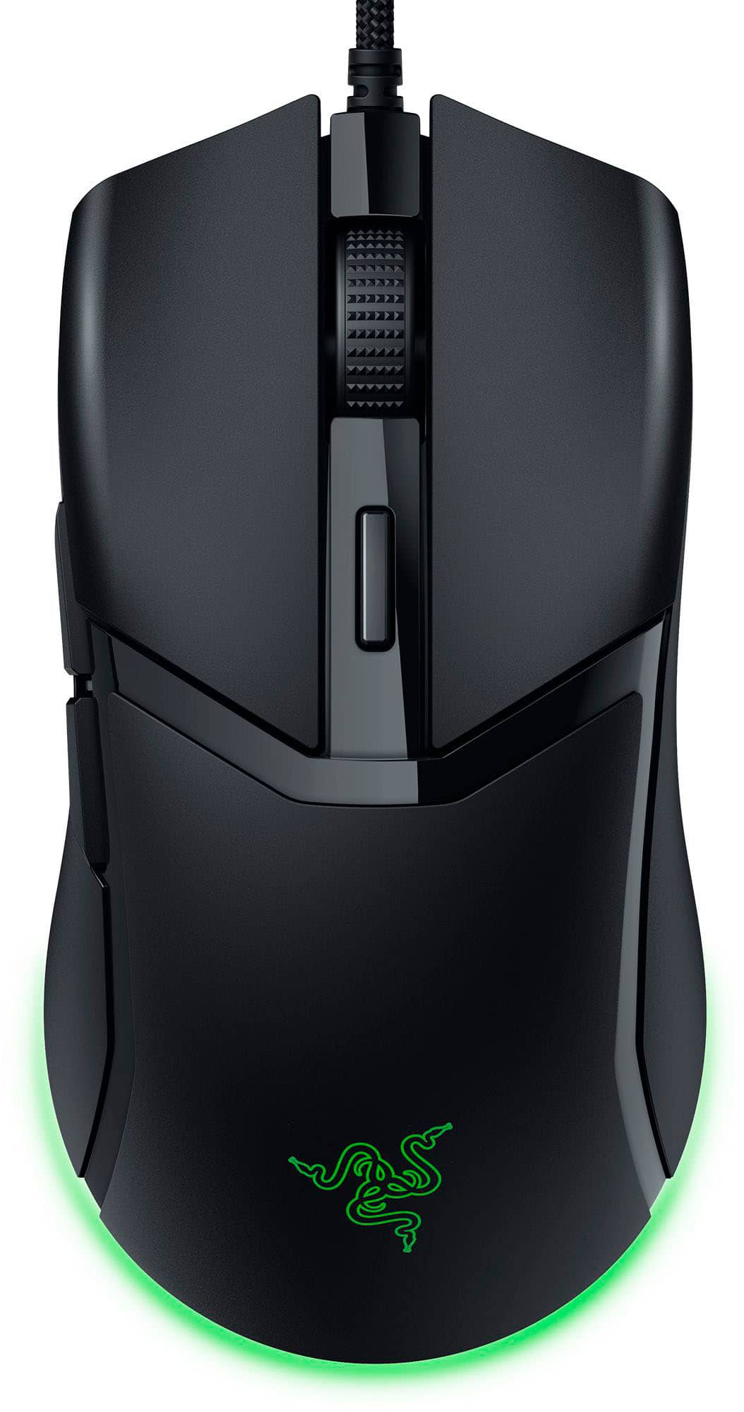 Razer - Cobra Lightweight Optical Gaming Mouse with Chroma RGB Lighting - Wired - Black