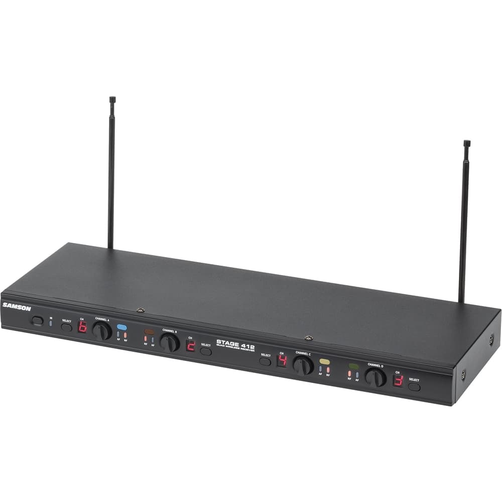 Samson - Stage 24-Channel Wireless Dynamic Vocal Microphone System