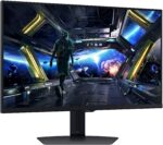 Samsung - 27" Odyssey G7 (G70D) 4K UHD IPS AMD FreeSync Premium Pro and G-Sync Compatible Smart Gaming Monitor with HDR400 - Black