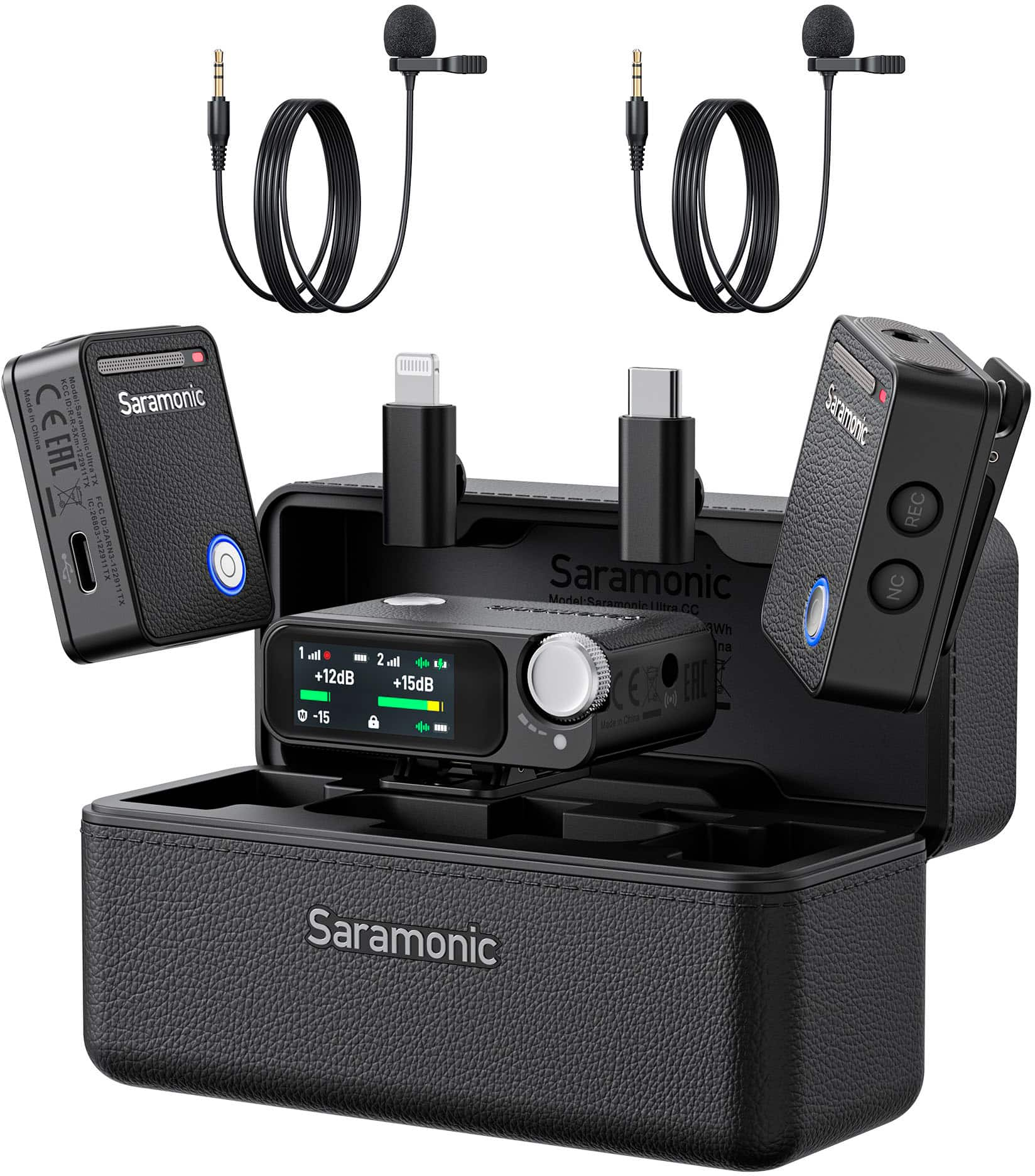 Saramonic - Ultra 2-Person Universal Wireless Mic w/32-Bit Float Recording