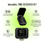 Shure - MoveMic Two Lavs, Charge Case, Plug-in Receiver