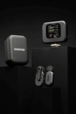 Shure - MoveMic Two Lavs, Charge Case, Plug-in Receiver