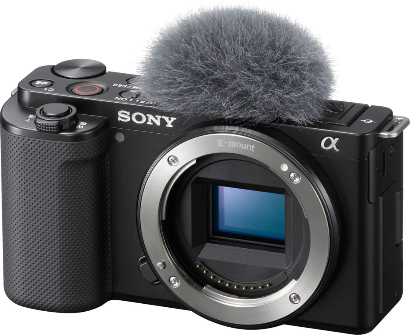 Sony - Alpha ZV-E10 Mirrorless Vlog Camera - Body Only - Black