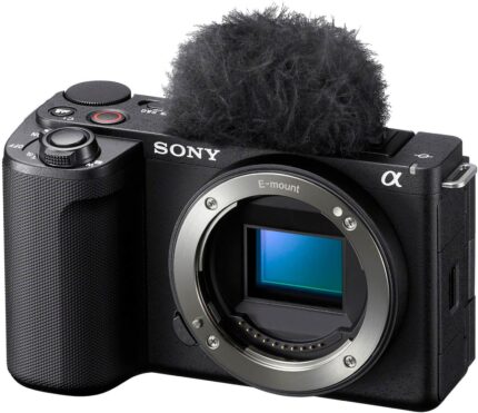 Sony - Alpha ZVE10 II: APS-C Content Creators’ Camera - Black