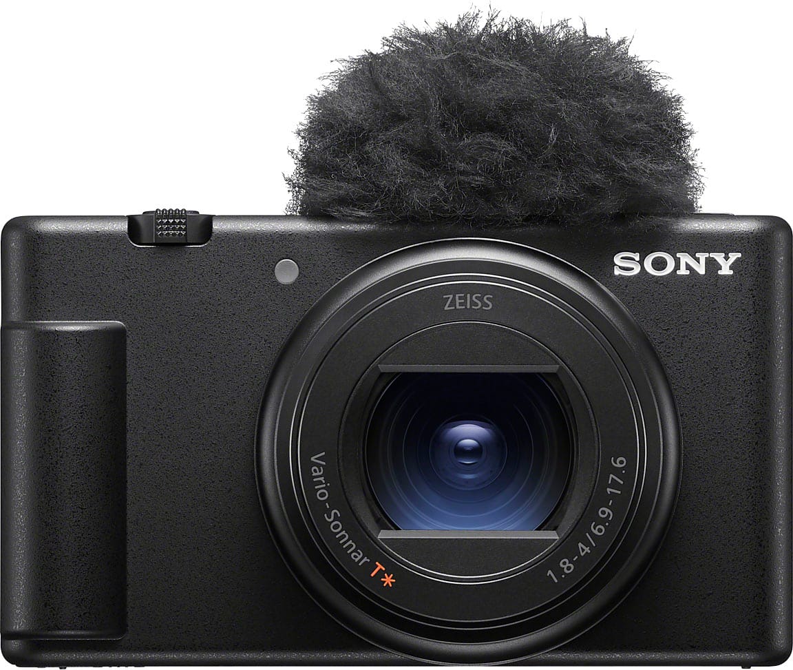 Sony - ZV1 II 20.1-Megapixel Digital Camera for Content Creators and Vloggers - Black