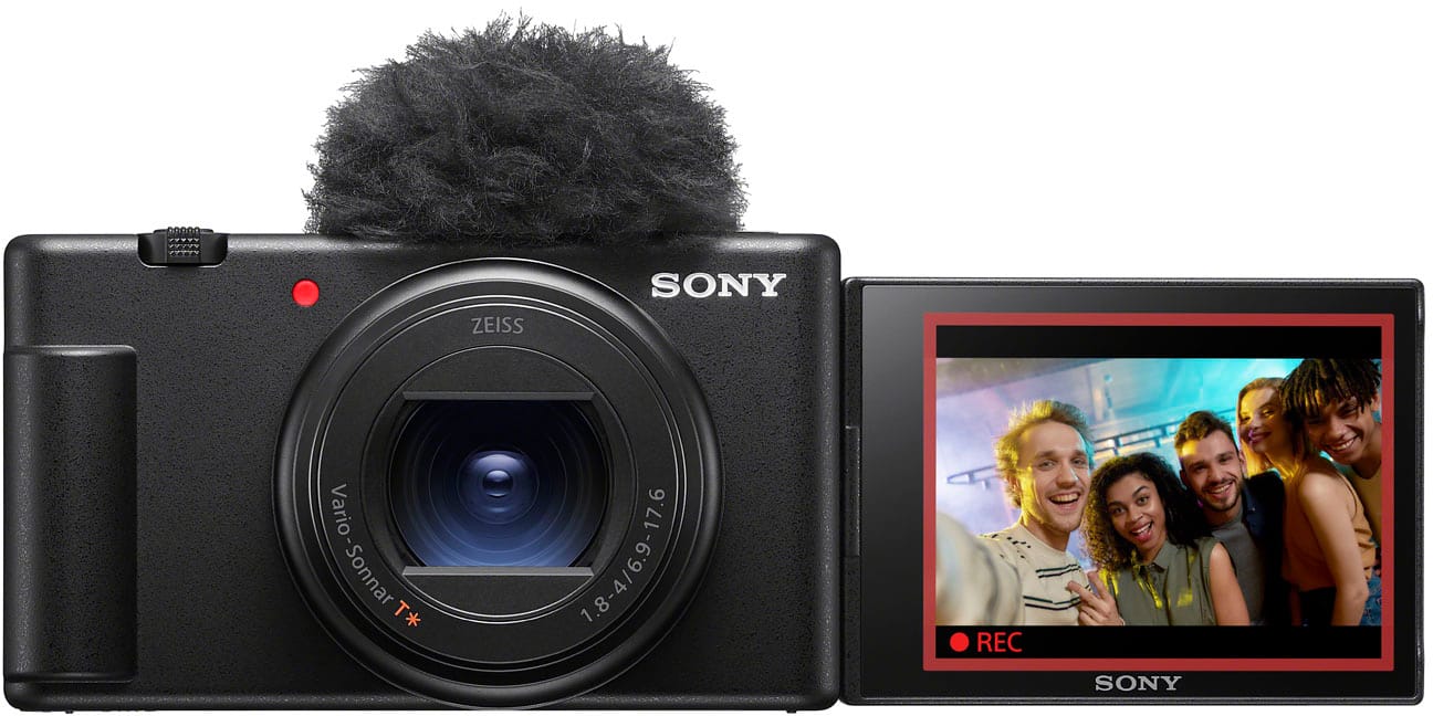 Sony - ZV1 II 20.1-Megapixel Digital Camera for Content Creators and Vloggers - Black